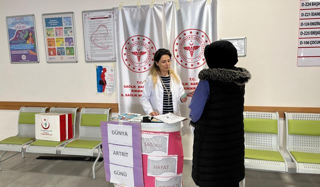 Kırıkkale’de Artrit Hastalığına Dikkat Çekildi