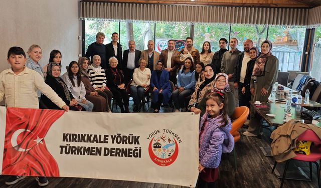 Kırıkkale’de Yörük Türkmen Derneği Kahvaltıda Buluştu