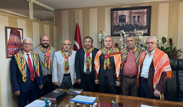 Yörük Türkmen Derneği’nden İl Müdürü Ergeç’e Ziyaret