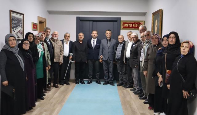 Şehit Aileleri Derneği’nden Mustafa Işık’a Ziyaret