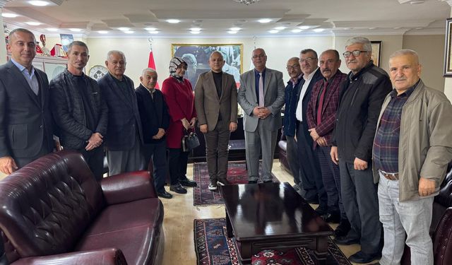 Kırıkkale’de İYİ Parti’den Önal’a Nezaket Ziyareti