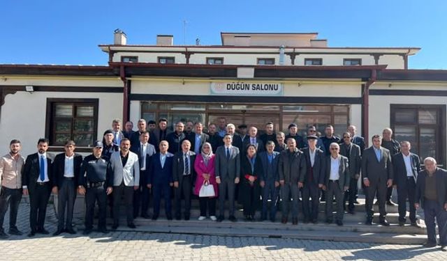 Başkan Cönger Muhtarlarla Bir Araya Geldi