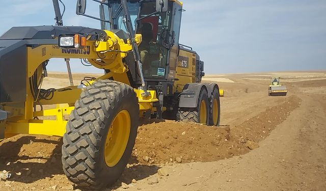 Kırıkkale Kırsalında Yol Çalışmaları Tam Gaz