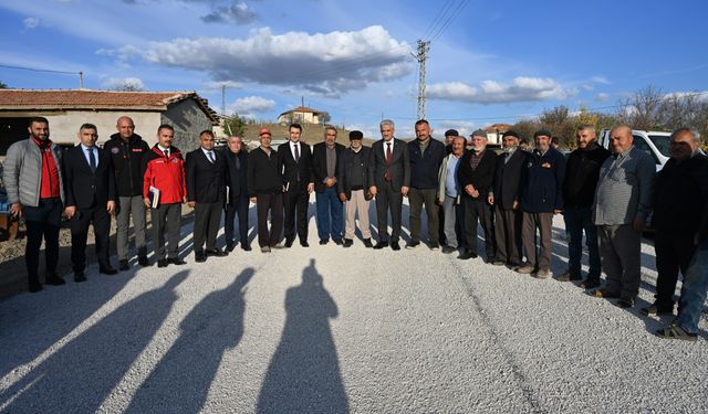 Vali Makas Yahşihan’daki Yatırımları İnceledi