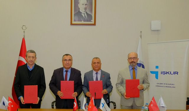 İŞKUR ve Kırıkkale Üniversitesi El Ele: 100 Kişiye Eğitim