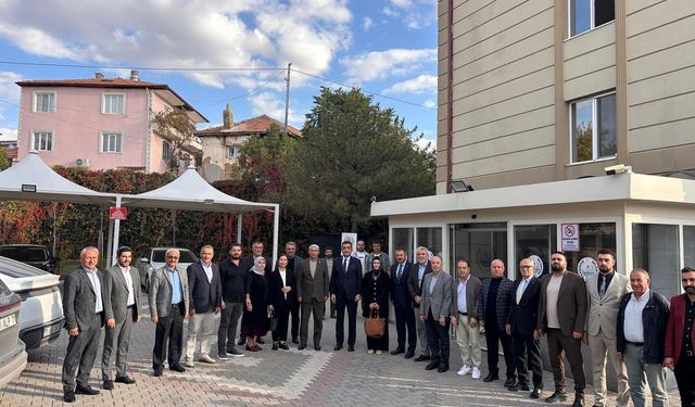 AK Parti Kırıkkale Heyetinden Yahşihan Ziyareti