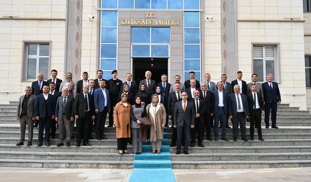 Kırıkkale Valisi Makas Muhtarlarla Buluştu