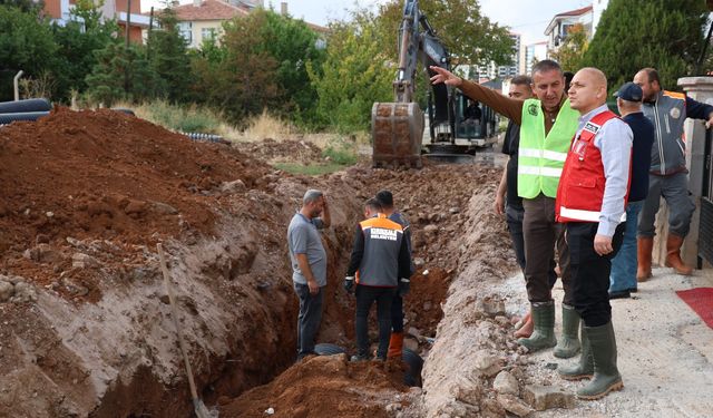 Çalılıöz Mahallesi’nde Yağmur Sorunu Çözülüyor