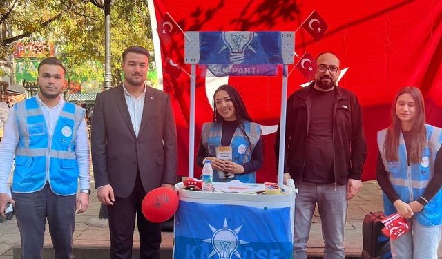 Kırıkkale’de AK Parti Gençleri Sahada