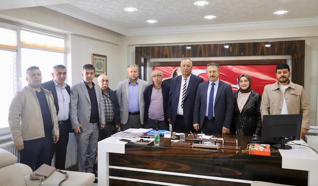 Yahşihan’da Muhtarlardan Belediyeye Ziyaret