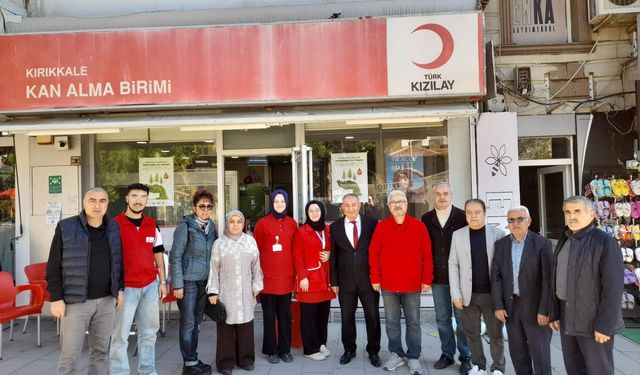 AK Parti Kırıkkale Kan Bağışıyla Umut Oldu
