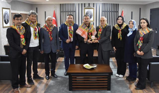Yörük Türkmen Derneği’nden Kırıkkale Emniyetine Ziyaret