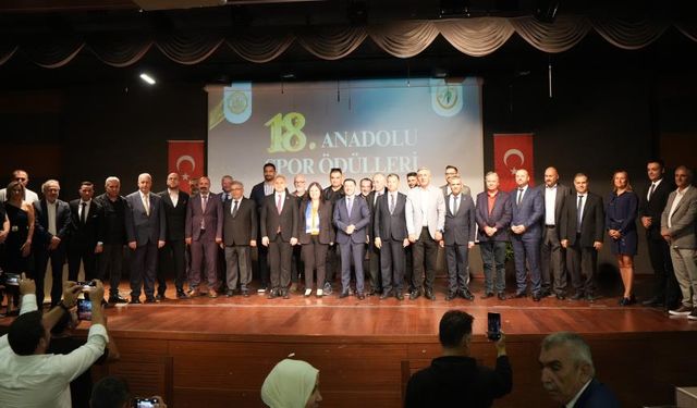 Kırıkkale'de "18. Anadolu Spor Ödülleri" Sahiplerini Buldu