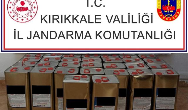 Kırıkkale’de Kargodan Kaçak Alkol Operasyonu