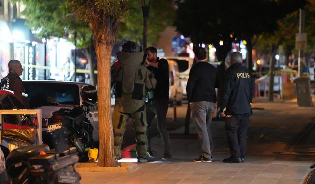 Zafer Caddesi’nde Bomba Paniği! Polis Alanı Kapattı