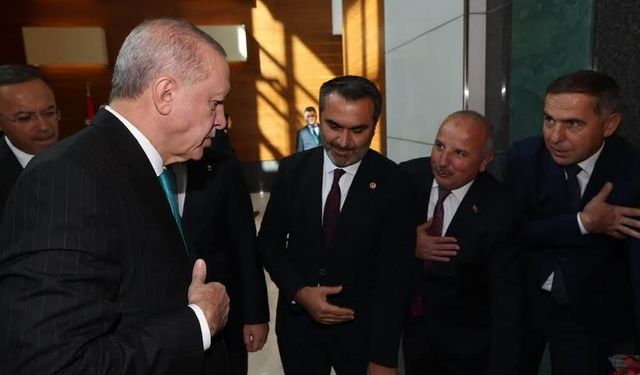 Kırıkkale heyeti Cumhurbaşkanı Erdoğan'la görüştü