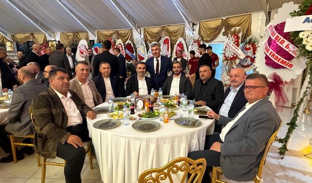 Bişkin ailesinin düğününe yoğun katılım