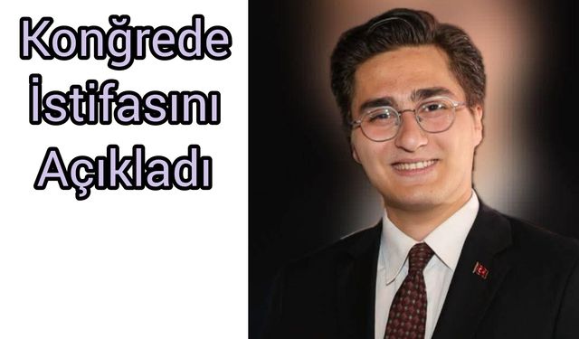 CHP'de beklenmedik istifa