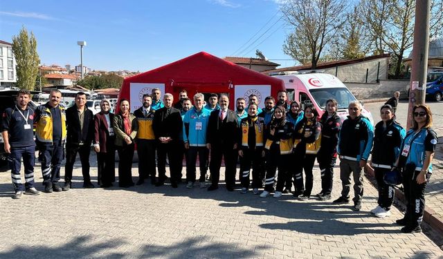 Kırıkkale’de TAMP Tatbikatı Başarıyla Gerçekleştirildi
