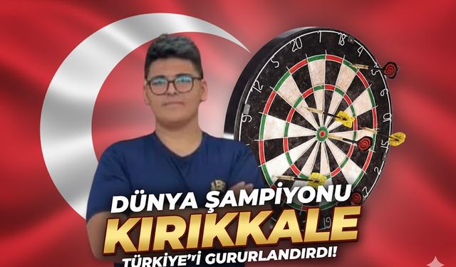 Kırıkkaleli genç sporcu Dünya Şampiyonu Oldu!