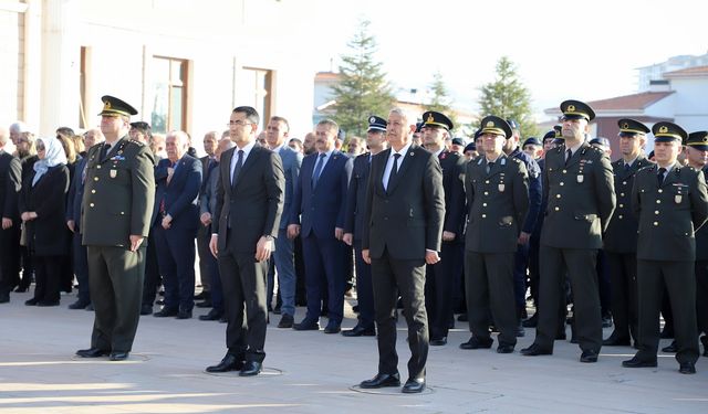 Yahşihan’da 10 Kasım’da Atatürk Saygı ve Minnetle Anıldı