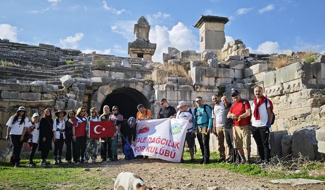 Kale Dağcılık Likya’da Unutulmaz Bir Tur Yaptı