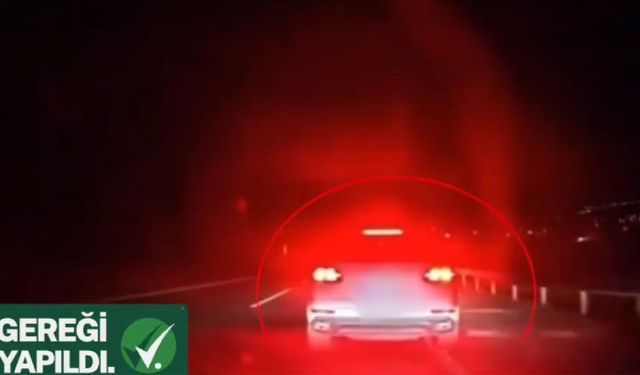 Kırıkkale’de Asfalt Zorbası Sürücü Yakalandı