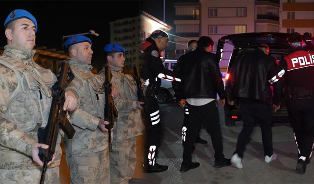 Kırıkkale'de Polis ve Jandarmadan "Huzur-71" Uygulaması