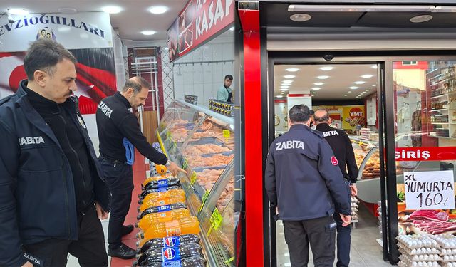 Kırıkkale Zabıtası Kasaplarda Hijyeni İnceledi