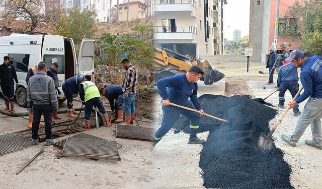 Kırıkkale’de Yol Çalışmaları Hız Kesmeden Sürüyor