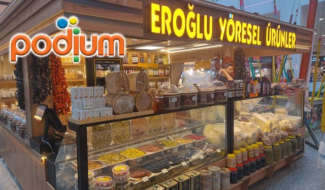 Yöresel Lezzetler Podium AVM’de Buluştu