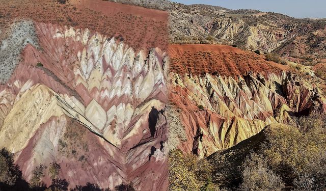 Kırıkkale'nin Renkli Doğa Harikası: Sarıkayalar