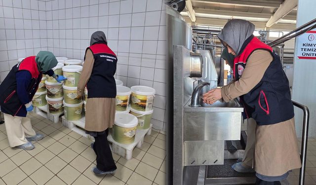 Çelebi Süt Fabrikasında Gıda Güvenliği Denetimi Yapıldı