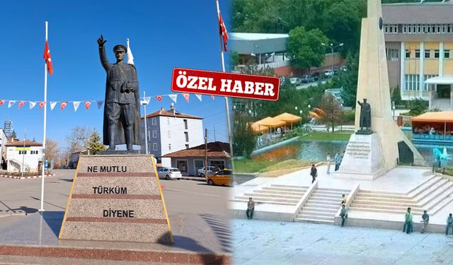 1981 Tarihli Atatürk Heykeli Sulakyurt’ta Yaşıyor