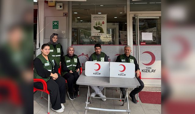 Kırıkkale Yeşilay’dan Kızılay’a Destek