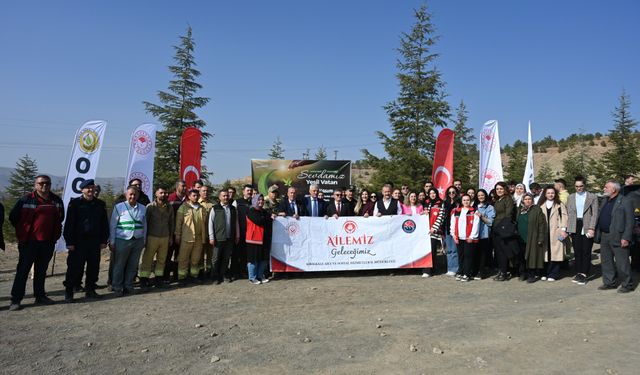 Yeşil Vatan İçin Fidanlar Toprakla Buluştu