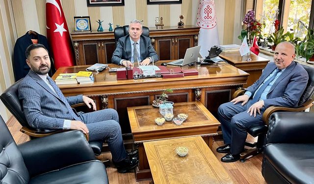 Başkan Cönger’den İl Kültür ve Turizm Müdürü’ne Ziyaret