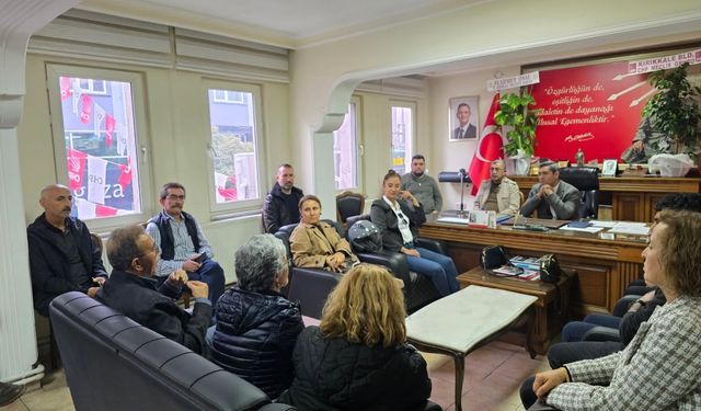 Eğitim Sen’den CHP Kırıkkale İl Başkanlığı’na Ziyaret