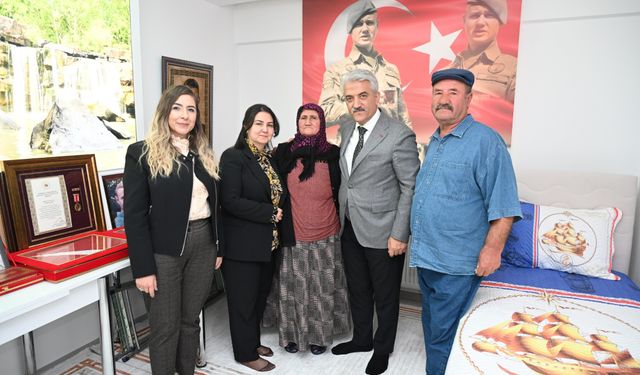 Şehit Semih Şahin’in Ailesine Anlamlı Ziyaret