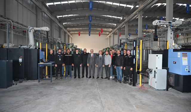 Kırıkkale Valisi Makas Sinerji’yi Ziyaret Etti