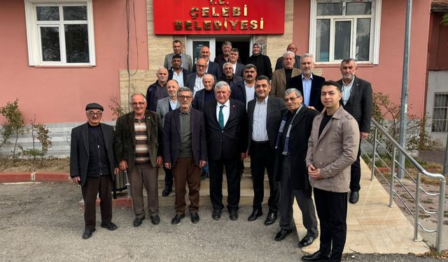 AK Parti İl Yönetimi Çelebi’de Çalışmaları İnceledi