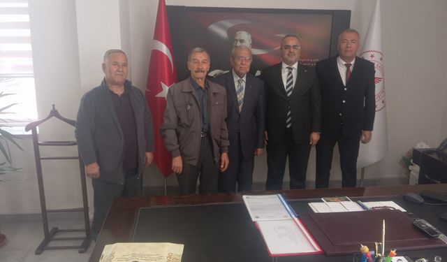 Emekliler Derneği’nden İl Sağlık Müdürü Polat’a Ziyaret