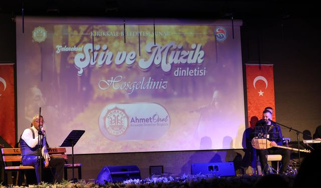 “Bir Söz, Bir Saz” Etkinliğinde Sanat Dolu Bir Akşam