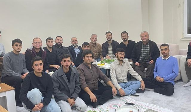 KYK Erkek Öğrenci Yurdu’nda Gençlerle Manevi Buluşma