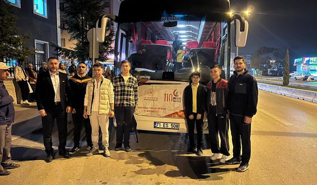 Kırıkkale’den 34 Genç Çanakkale’ye Uğurlandı