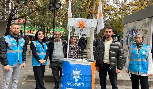 Kırıkkale’de AK Gençlik Standına Büyük İlgi