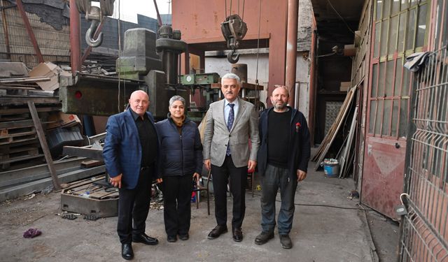 Kırıkkale’de Vali Makas’tan Esnafa Destek Ziyareti