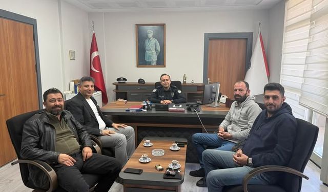 Delice’de Emniyet Amirliğine Destek Ziyareti