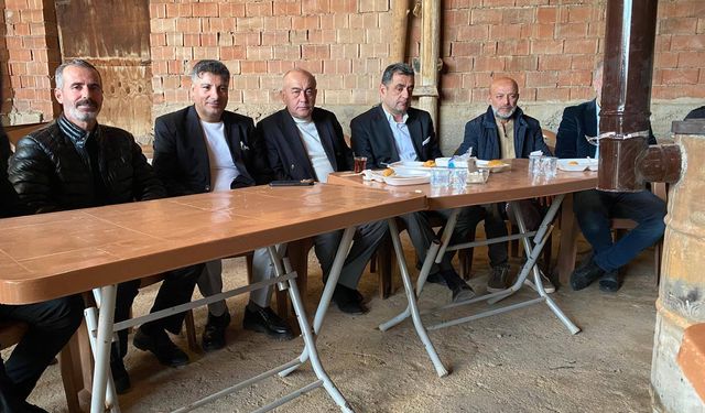 AK Parti Heyeti Halitli Köyü’nde Taziye Ziyaretinde Bulundu