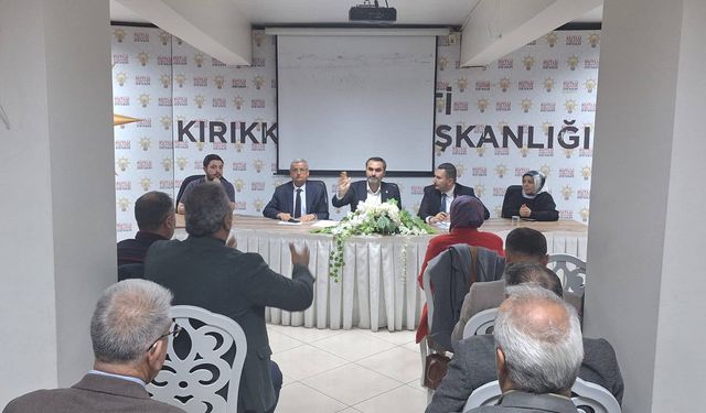 AK Parti Kırıkkale’de Çalışmalar Masaya Yatırıldı